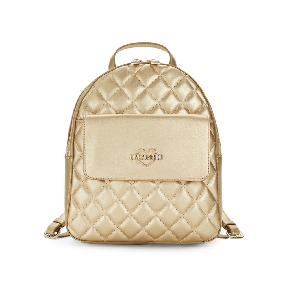 “HOST PICK”Love Moschino Metallic Faux Leather Bag - Picture 1 of 6